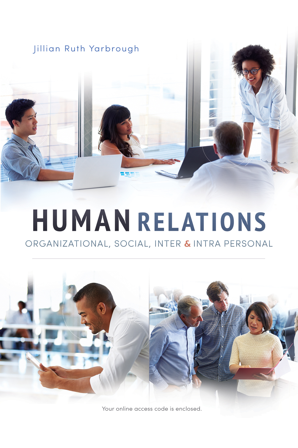 photo of cover with business people consulting, meeting, and interacting with each other